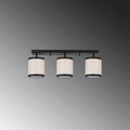 Lustra, Fulgor, 942FLG1639, Metal, Alb/Negru