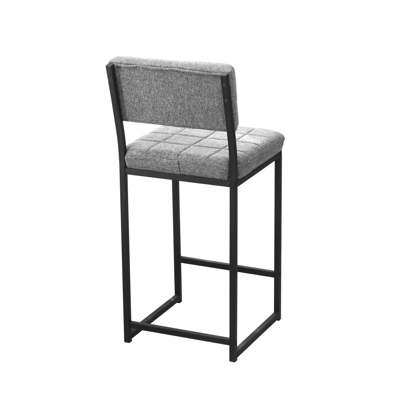 Scaun de bar, Hanah Home, Retro, 40x98x40 cm, Gri - imagine 8