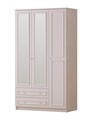 Dulap pentru haine, Rabi, Rb-186, 105x182x52 cm, Alb mat