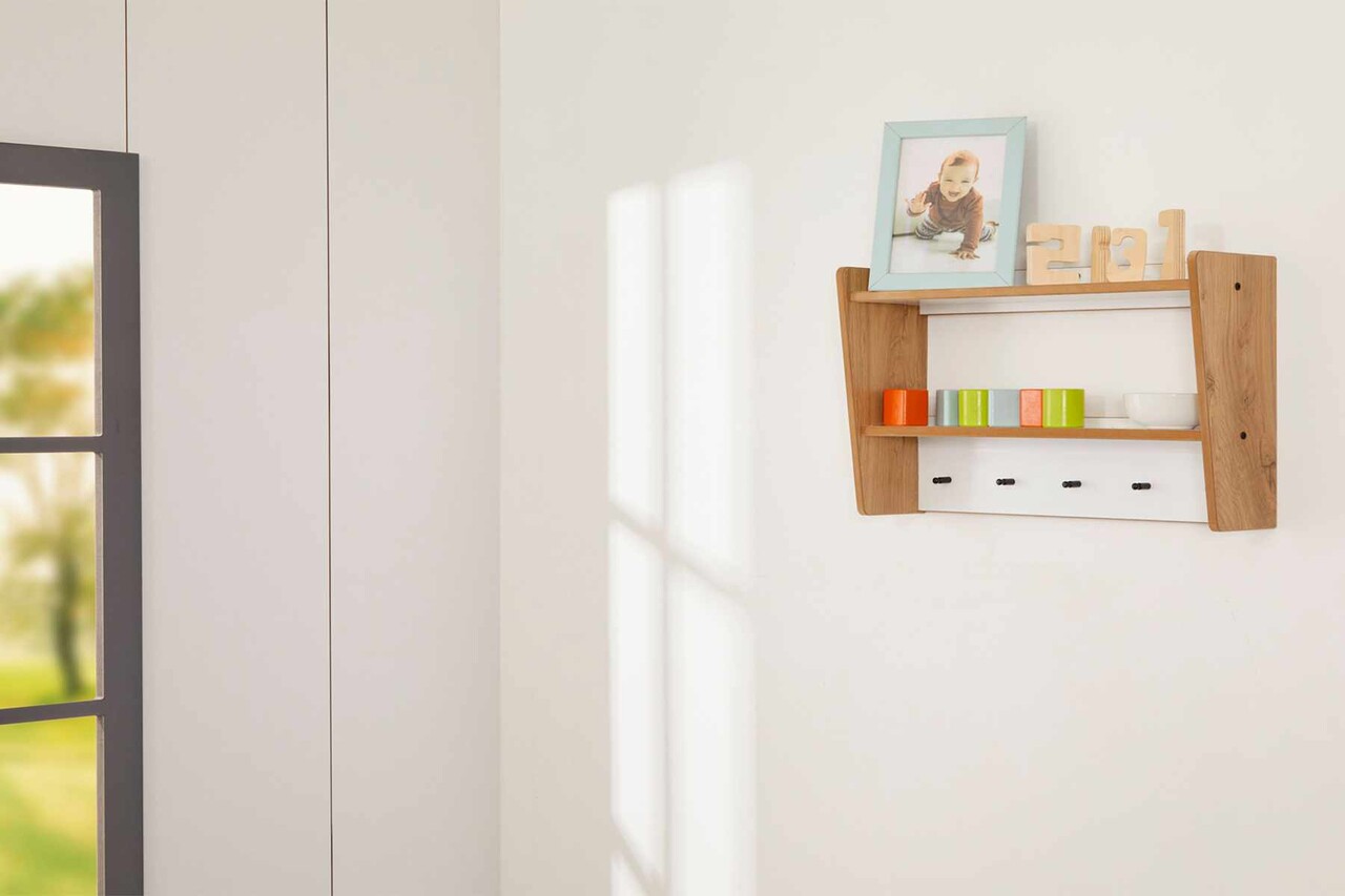 Umeras, Hanah Home, Crane, 47x30x14 cm, Alb / Natural - view 5