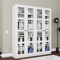Dulap multifunctional, Miwood, Lucas Glass 1600-68, Alb