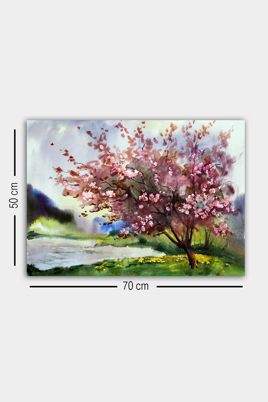 Tablou decorativ, 102991469-5070, Cadru: 100% LEMN (grosime: 3 cm), Multicolor - view 3
