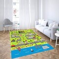 Covor, Cgkids7, 80x140 cm, Poliester, Multicolor