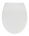 Capac de toaleta cu sistem automat de coborare, Wenko, Premium Samos White, 37.5 x  41.5 cm, duroplast, alb