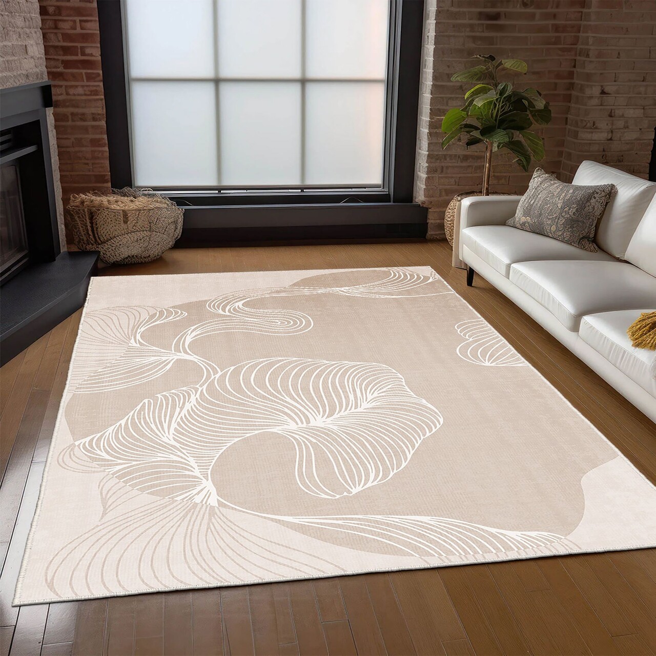 Covor (120 x 180), Infkece19, 120x180 cm, Crem - view 4