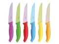 Set 6 cutite pentru friptura, Excelsa, 21 cm, multicolor