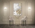 Tablou decorativ Flowery, Mauro Ferretti, 80x120 cm, canvas, multicolor