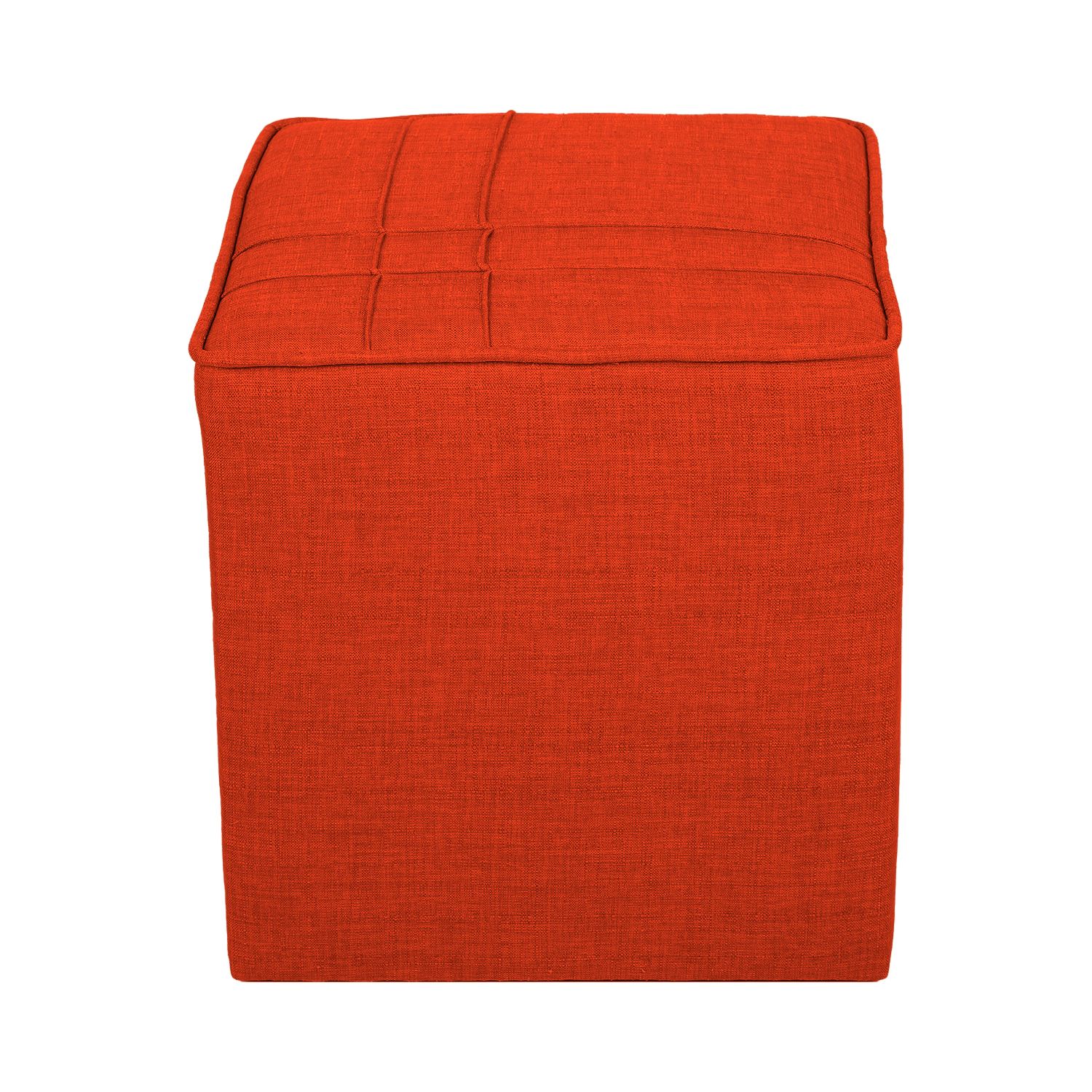 Taburet, Atelier del Sofa, 558ZEN1373, Frame: 100% SOLID FIR WOOD, Caramiziu