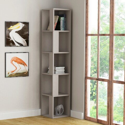 Corp biblioteca, Decortie, Piano, 32x161x32 cm, Mocha Decortie