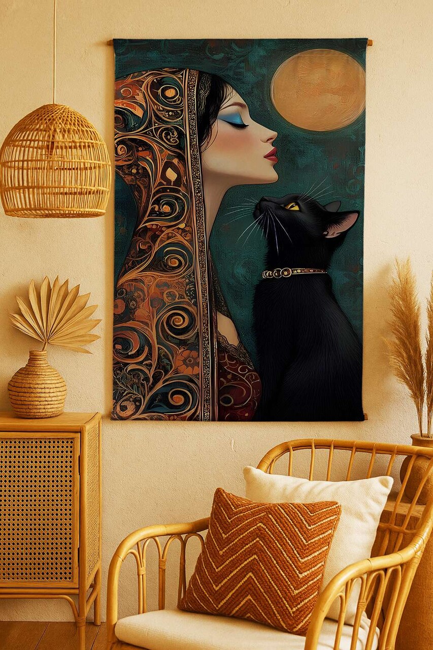 Tablou decorativ, Polybaby 33, Lățime: 70 cm Înălțime: 120 cm, Multicolor - view 2