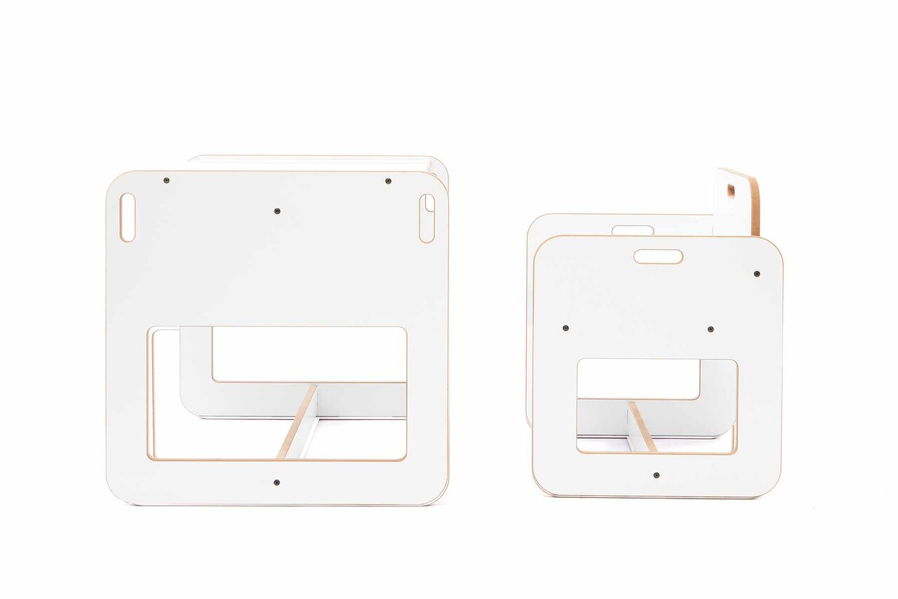 Set masa si scaun pentru copii, Hanah Home, Dove, Alb - view 7