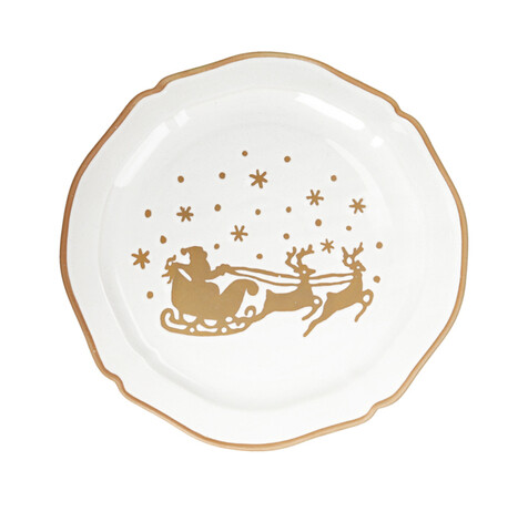 Platou servire, Gingerbread, Brandani, 33 cm, ceramica