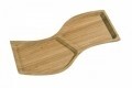 Platou Kosova, Brown, bambus, 29x15x1.5 cm