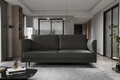 Canapea extensibila 4 locuri ELTAP, SO-REV-05FL, Revi, 215x98x92 cm, lemn/poliester, gri inchis