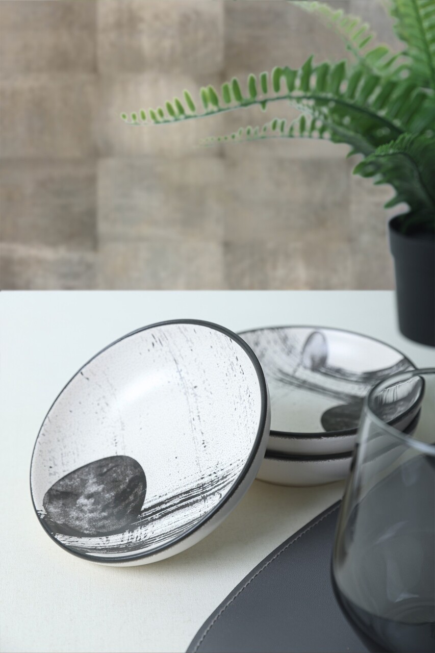 Set boluri pentru sos (6 piese), L'essentiel Maison, 275KRM2452, Antibacterian, Alb mat - view 3