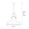 Lustra, Tatum, 584TTM1117, Metal, Cupru