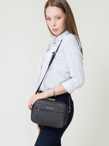 Geanta furley, laura ashley, piele ecologica, negru