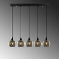 Candelabru, Opviq, Smoked - 034, 85x85 cm, E27, 60 W, metal/sticla
