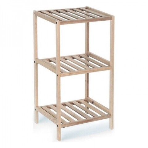 Organizator pentru baie Confortime, 35x30x70 cm, lemn 35x30x70