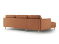 Coltar stanga 4 locuri, Eden, Micadoni, 286x150x90 cm, catifea, miere