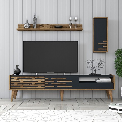 Comoda TV, Hommy Craft, Valensiya, PAL, Nuc / Antracit