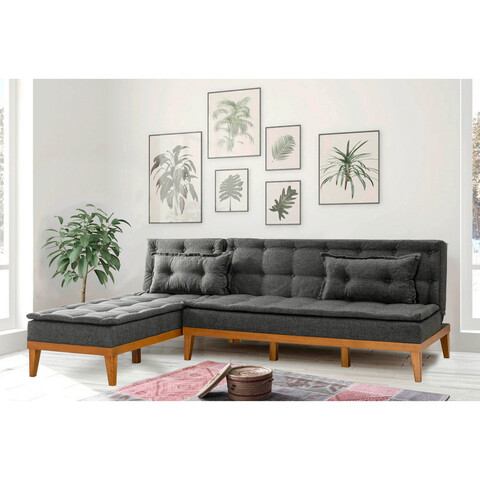 Coltar, unique design, 867unq1463, lemn de carpen, antracit