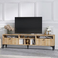 Comoda TV, Emerald, Robb, 180x52x35 cm, Stejar