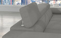 Coltar extensibil dreapta 4 locuri ELTAP, Armd-365, Armando, 289x203x85 cm, lemn/poliester, gri