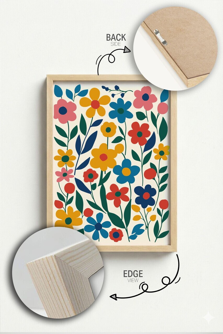 Tablou decorativ, Artnewclahsp41-5070, Lemn masiv, MDF, Multicolor - view 4