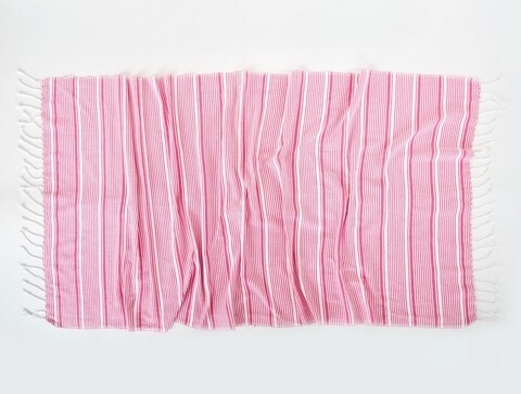 Prosop de plaja tilsim, irya home, 90x170 cm, roz