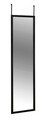 Oglinda suspendabila pe usa, Wenko, Arcadia, 30 x 120 cm, sticla/plastic, negru