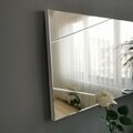 Oglinda decorativa A320D, Neostill, 35 x 105 cm, argintiu