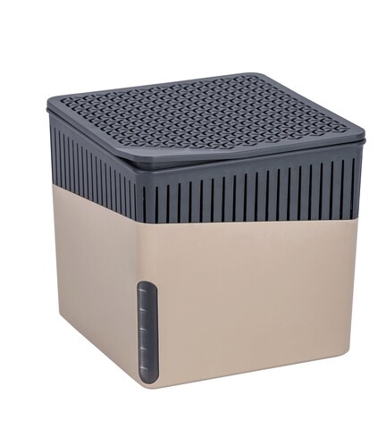 Dezumidificator, wenko, ube, 500 g, 13 x 13 x 13 cm, plastic, bej