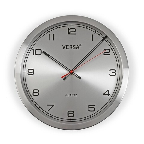 Ceas de perete bryant, versa, 30 cm, aluminiu
