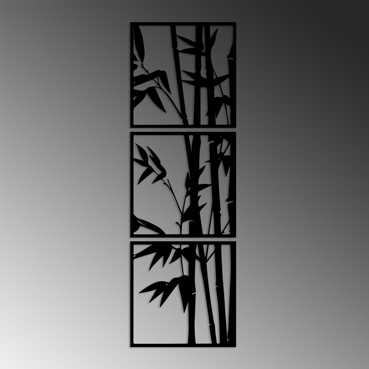 Decoratiune de perete, Rami-1, (Grosime: 1,5 mm), Negru - view 5