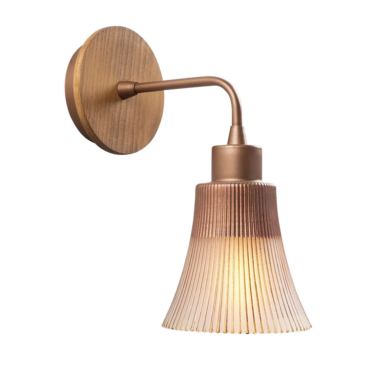 Aplica de perete, Alby, 525NOR3102, Metal, Cupru - 1 | YEO