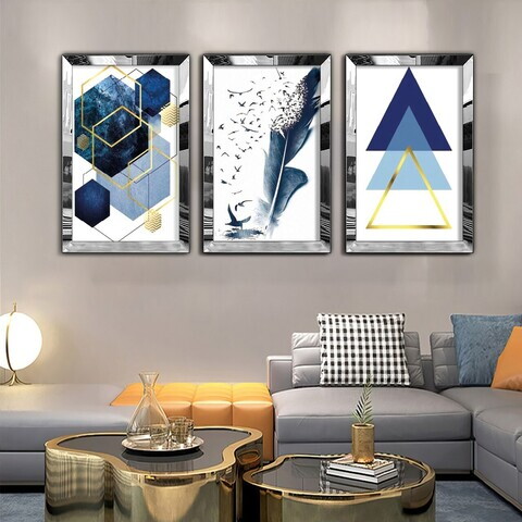 Vopsea decorativă MDF-Plexiglas, Huhu410, Ramă: 100% plexiglas , Multicolor
