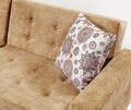 Canapea extensibila Cinar, Pandia Home, 209x80x80 cm, lemn, bej