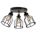 Lustra, Alby, 525NOR1507, Metal, Negru
