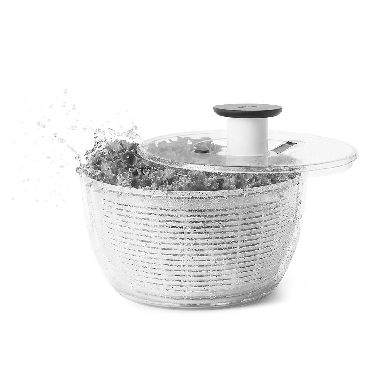 Uscator salata si verdeturi, plastic, 26,6cm/4,7L, "Good Grips" - OXO - imagine 10