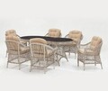 Set mobilier de gradina, Divona, Nova, Crem