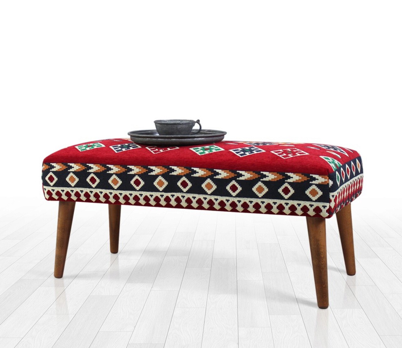 Taburet, Fluffe, 209FLF1316, 50% bumbac / 50% poliester, Multicolor - 1 | YEO