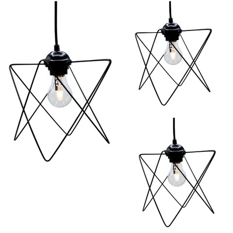Lustra yok, 44463, squid lighting, 60x17x17 cm, 60w, negru