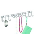 Cuier de perete pentru curele si cravate Classico, iDesign, 38x7.5x5.8 cm, otel