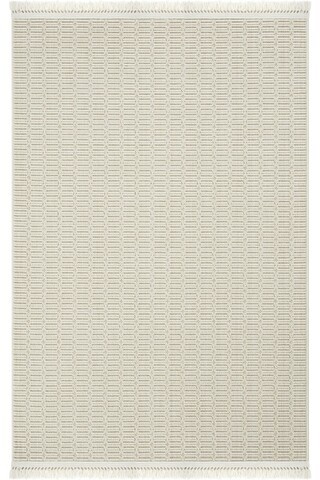 Covor, Hasir 621, 80x250 cm, 90% POLIPROPILENĂ/10% IUȚĂ, Crem