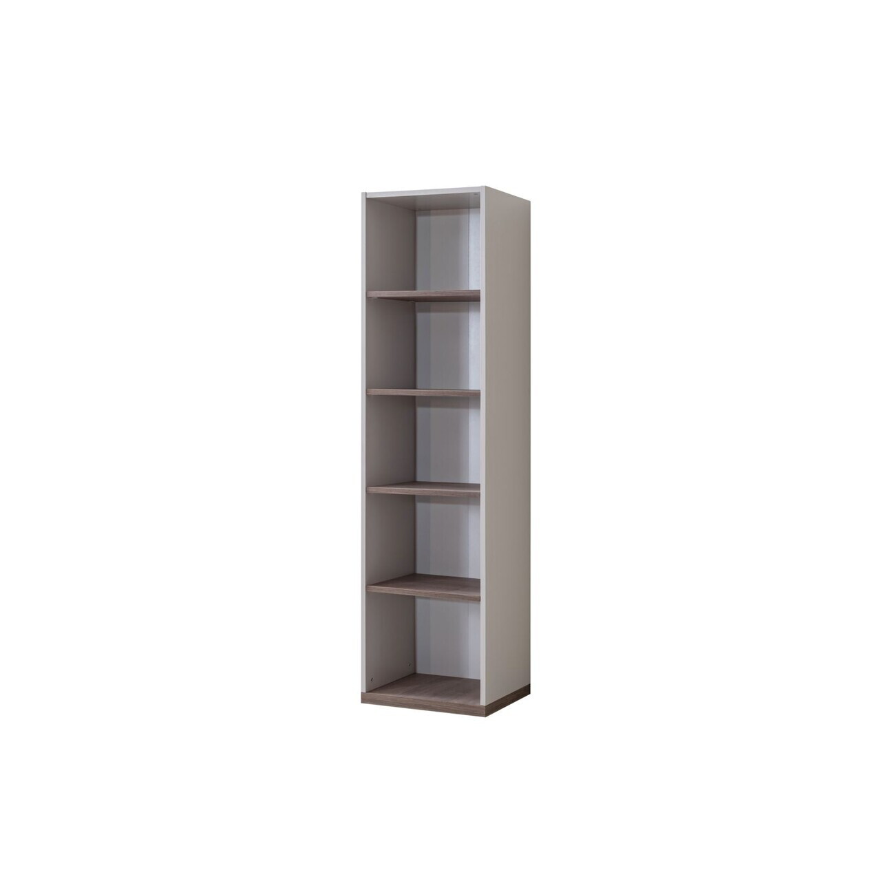 Corp biblioteca, Hanah Home, Milano, 45x170x40 cm, PAL, Alb/Maro - view 4