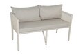 Set gradina/terasa 3 piese, My Interior, Vera, rattan/aluminiu, nisipiu
