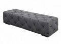 Bancheta tapitata, Heinner, 160x45x45 cm, gri