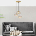 Lustra, Fulgor, 942FLG1612, Metal, Auriu