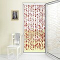 Perdea decorativa pentru usa Indian Summer, Maximex, 90x1x190 cm, poliester/polipropilena, portocaliu/rosu
